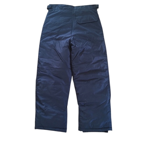 LONDON FOG  Boy's navy blue Classic Heavyweight Snow Pants Sz 10-12 ) Unisex - Picture 4 of 5